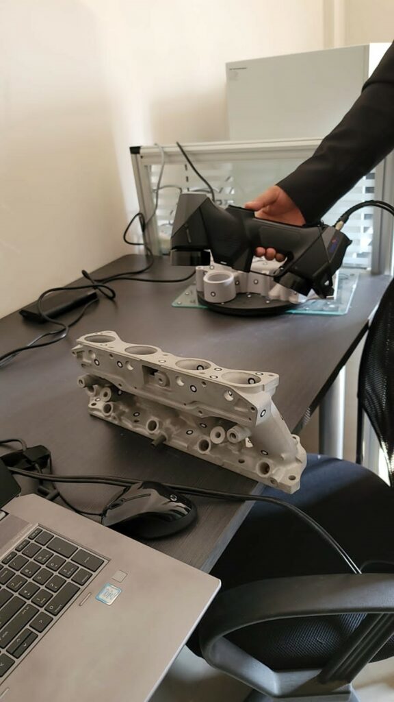 3D skenování modelu